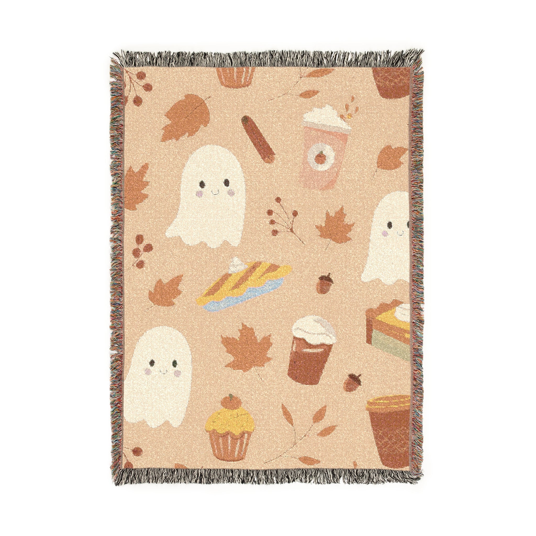 Ghostly Harvest Woven Blanket