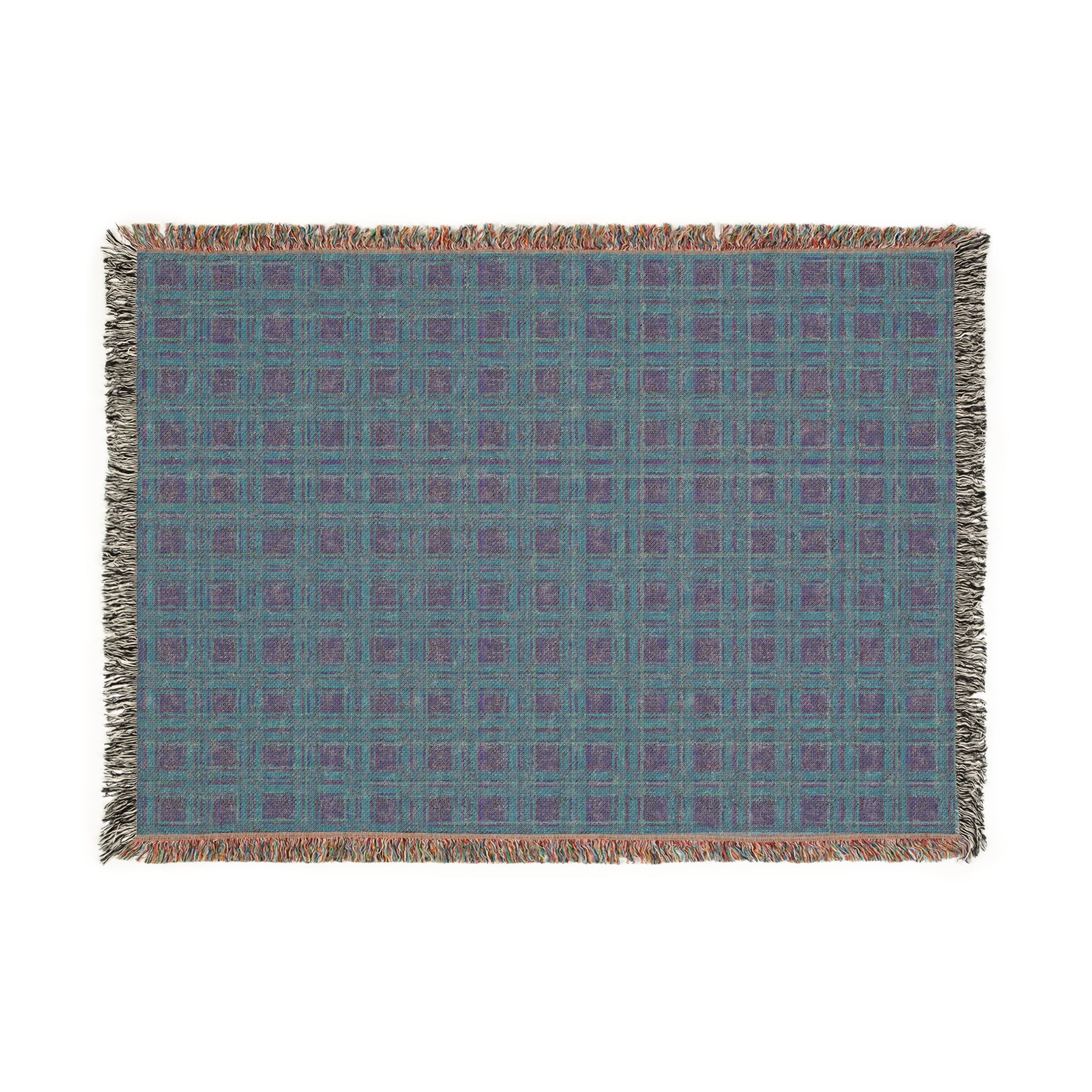 Woodland Plaid Woven Blanket