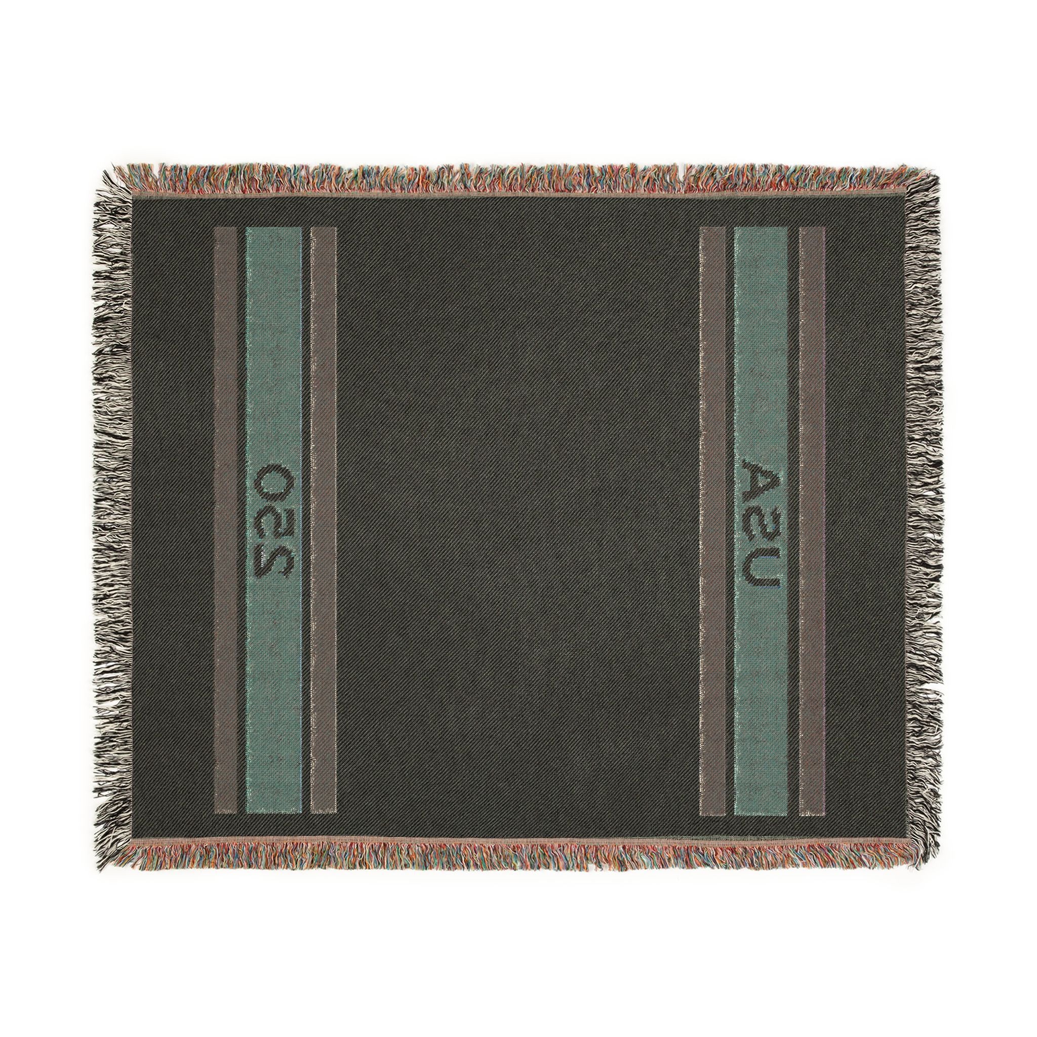 USA 250 Woven Blanket — Striped Southwestern Throw