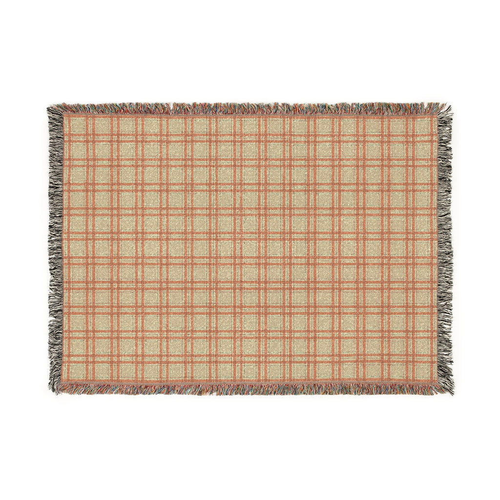 Woodland Plaid Woven Blanket