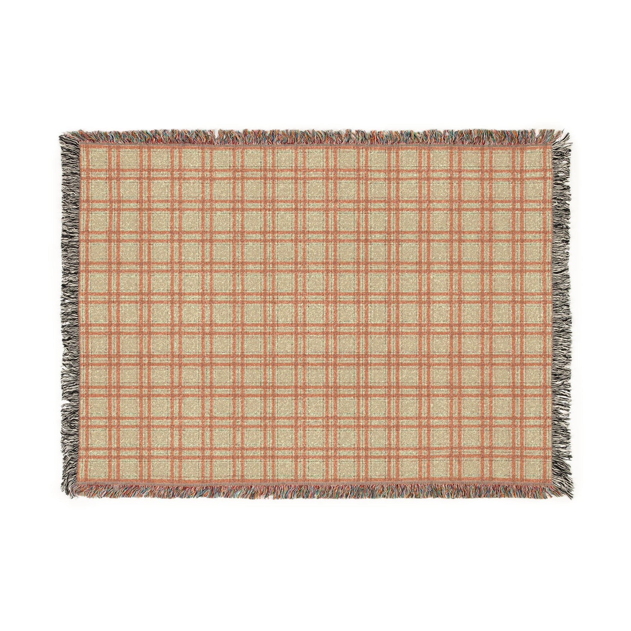 Woodland Plaid Woven Blanket