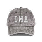 Vintage Embroidered 'OMA' Cap