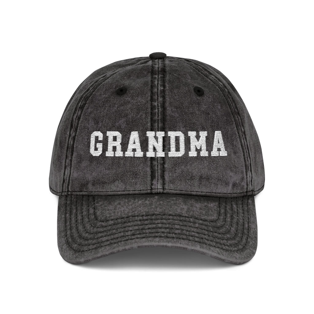Vintage Embroidered 'GRANDMA' Cap