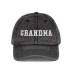 Vintage Embroidered 'GRANDMA' Cap