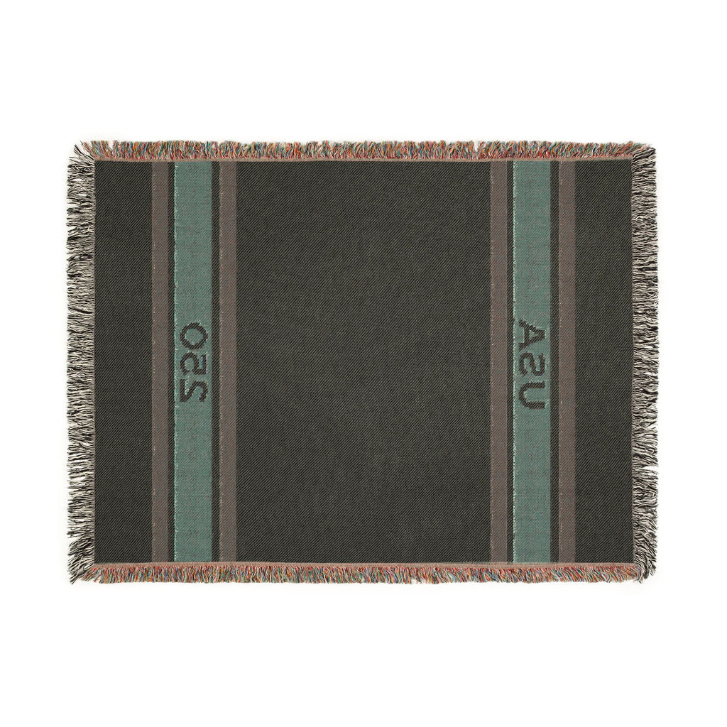USA 250 Woven Blanket — Striped Southwestern Throw