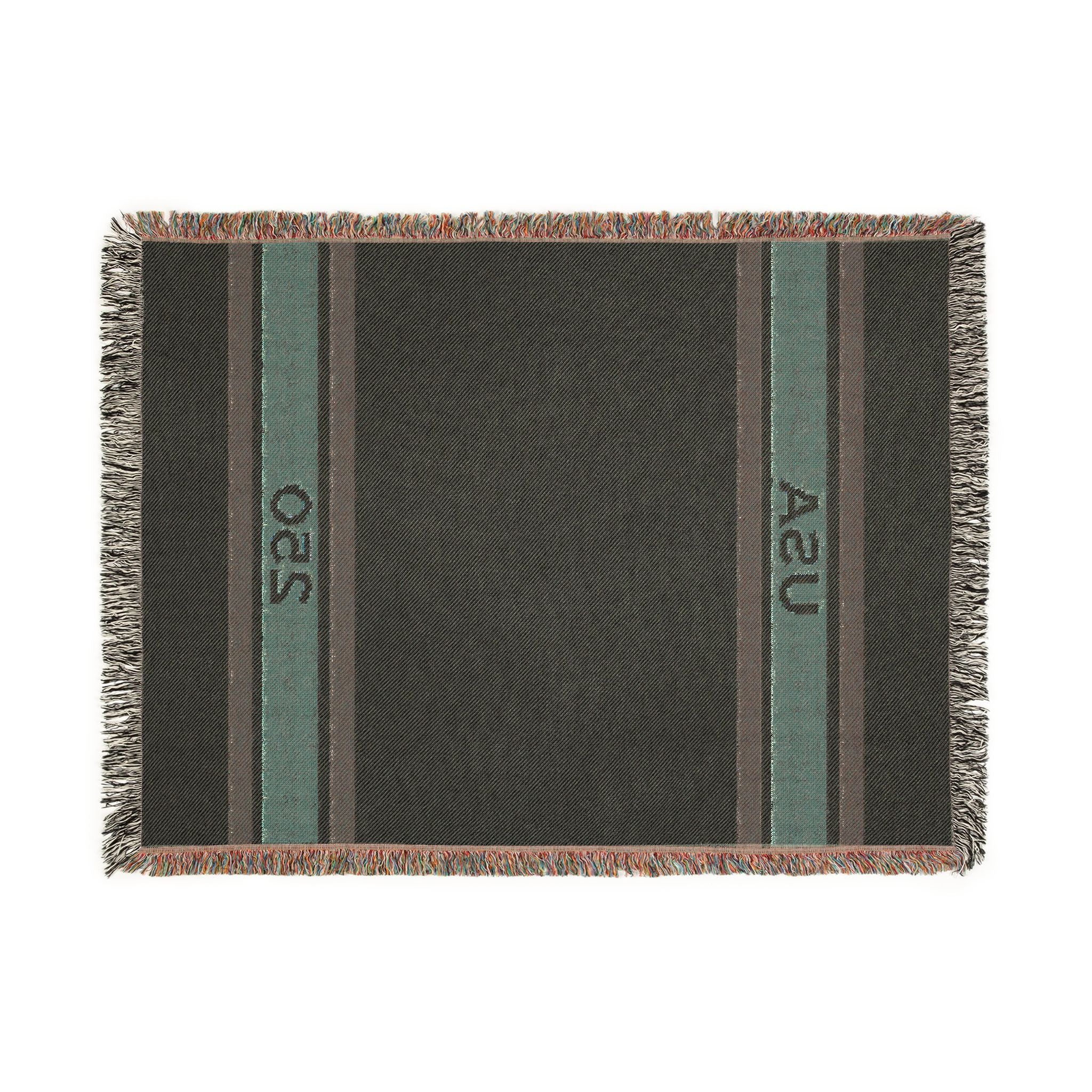 USA 250 Woven Blanket — Striped Southwestern Throw