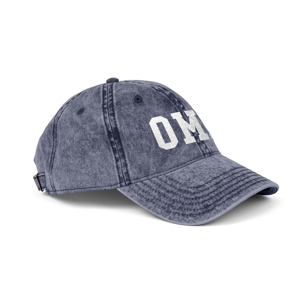 Vintage Embroidered 'OMA' Cap