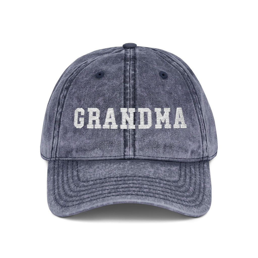Vintage Embroidered 'GRANDMA' Cap
