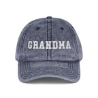 Vintage Embroidered 'GRANDMA' Cap