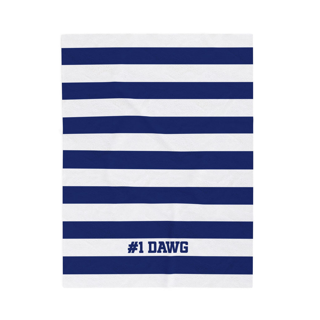 Personalized Varsity Fleece Blanket