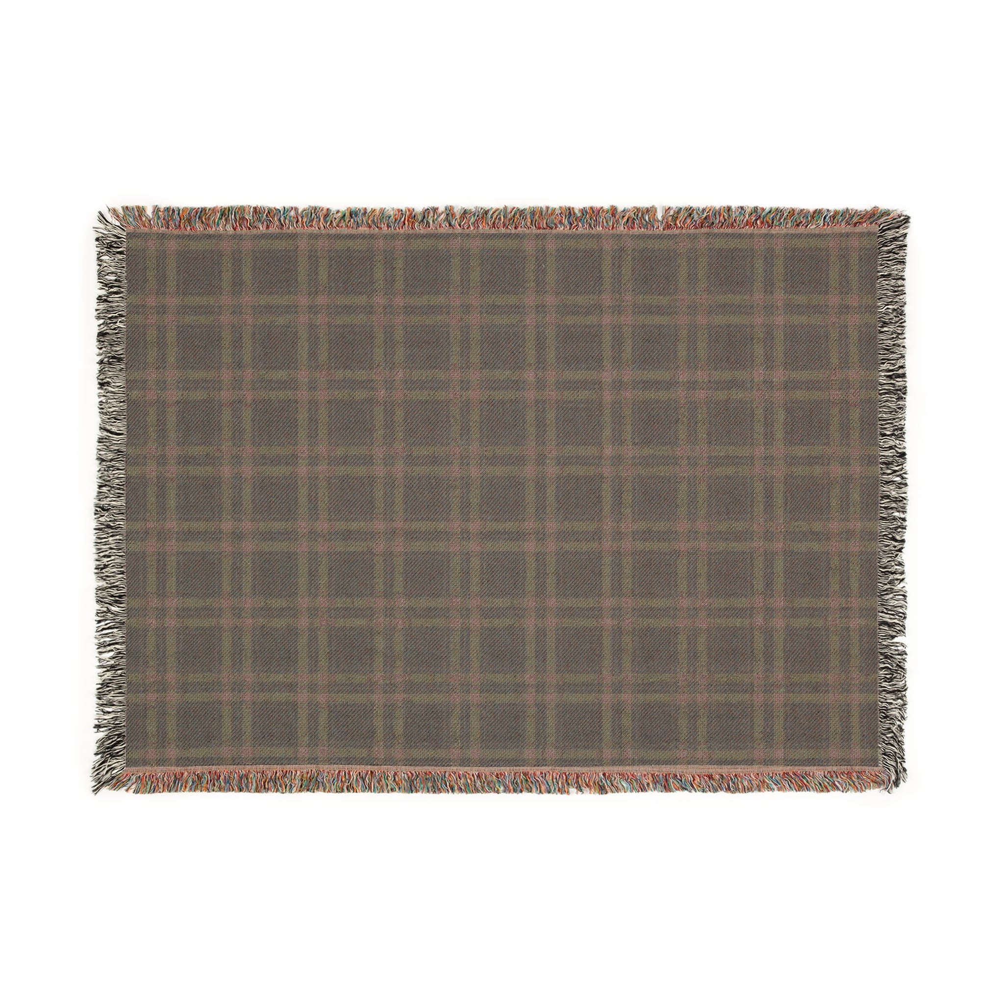 Coastal Plaid Woven Blanket