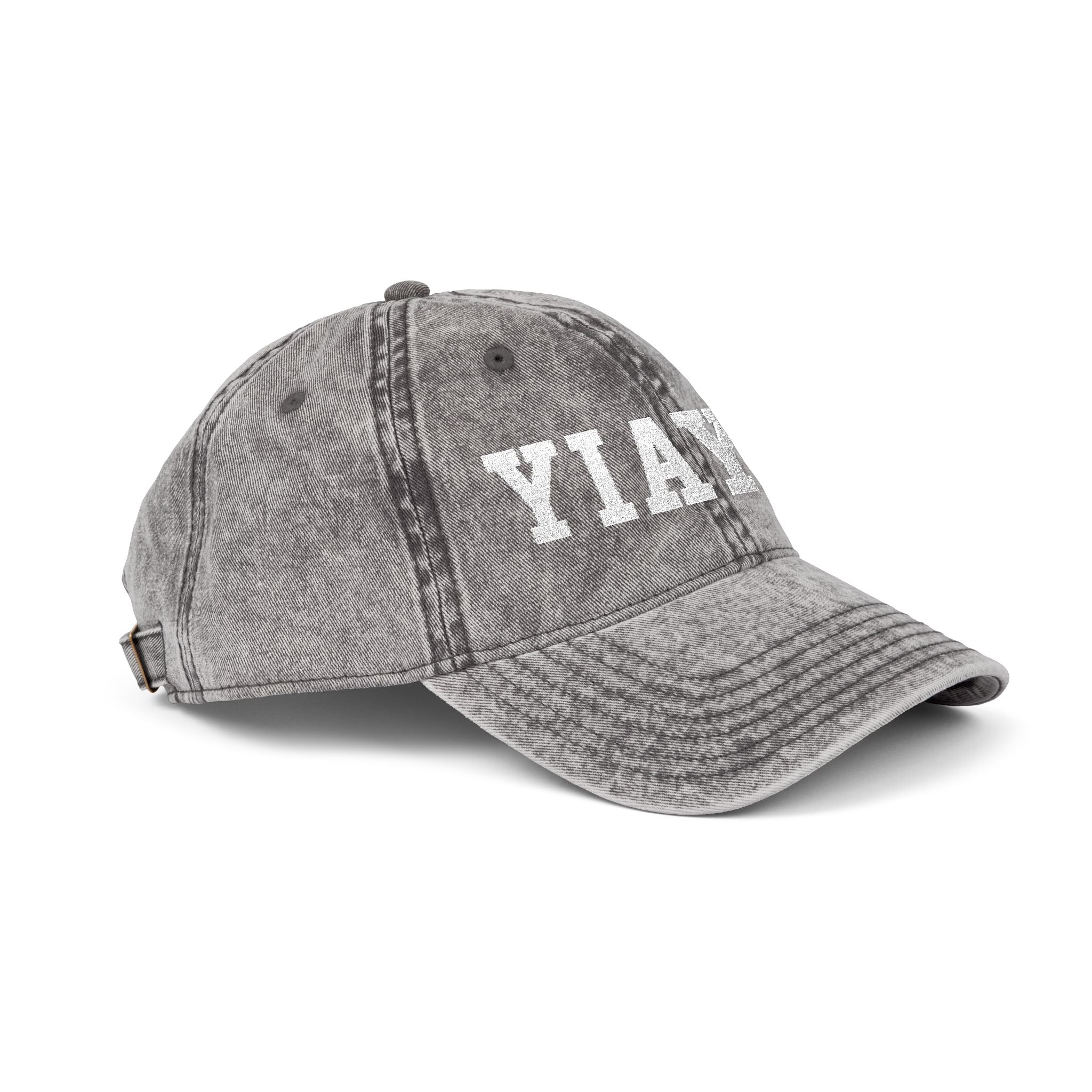 Vintage Embroidered 'YIAYIA' Cap