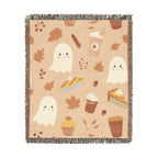 Ghostly Harvest Woven Blanket