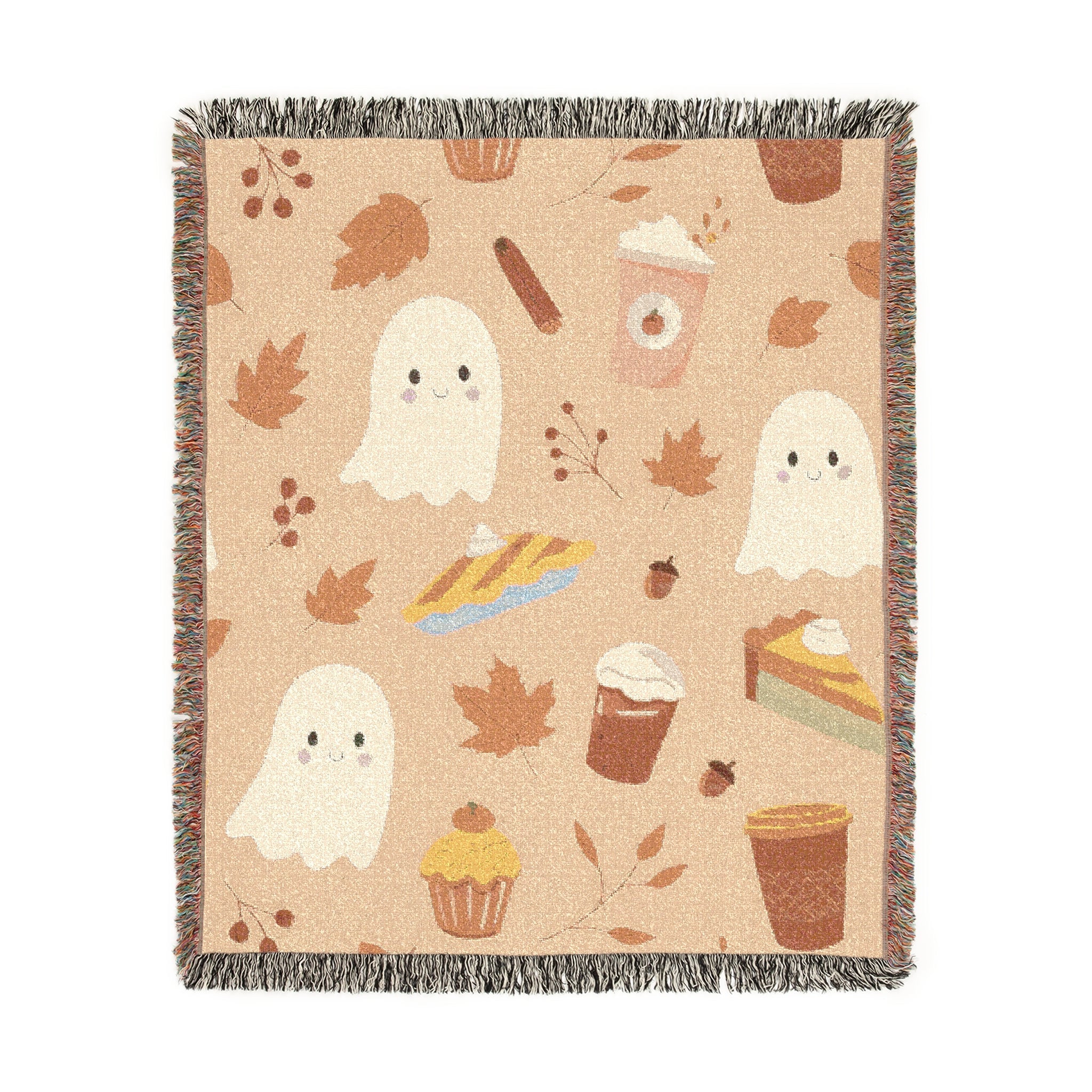 Ghostly Harvest Woven Blanket