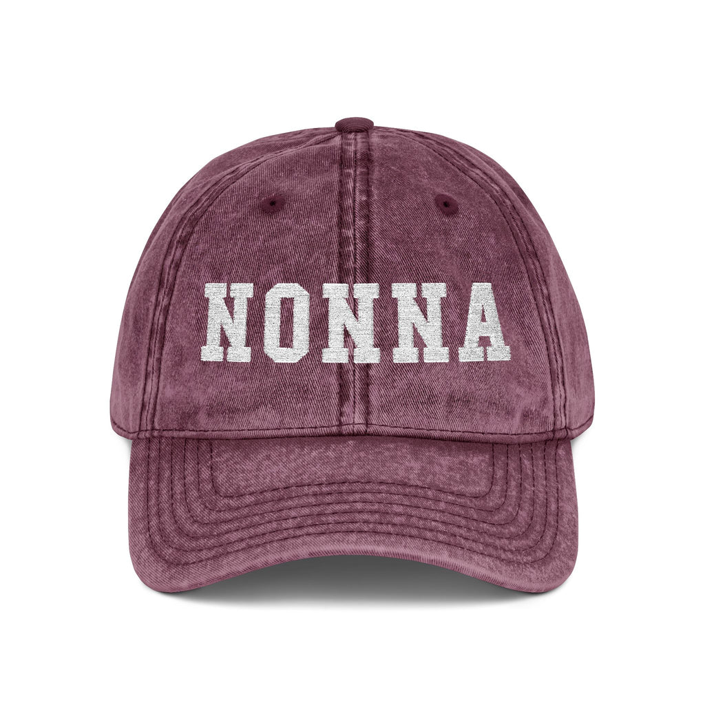 Vintage Embroidered 'NONNA' Cap