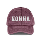 Vintage Embroidered 'NONNA' Cap