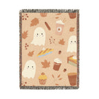 Ghostly Harvest Woven Blanket