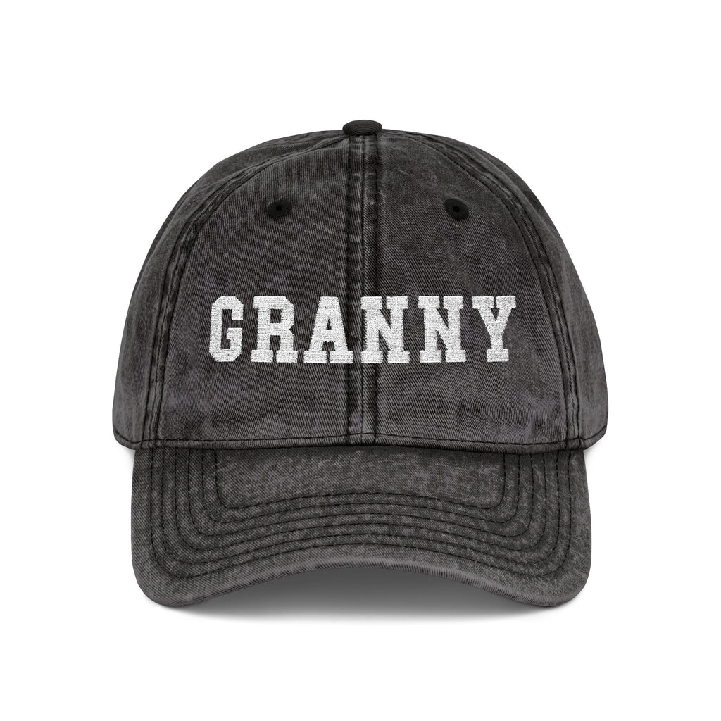 Vintage Embroidered 'GRANNY' Cap