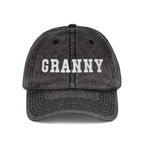 Vintage Embroidered 'GRANNY' Cap