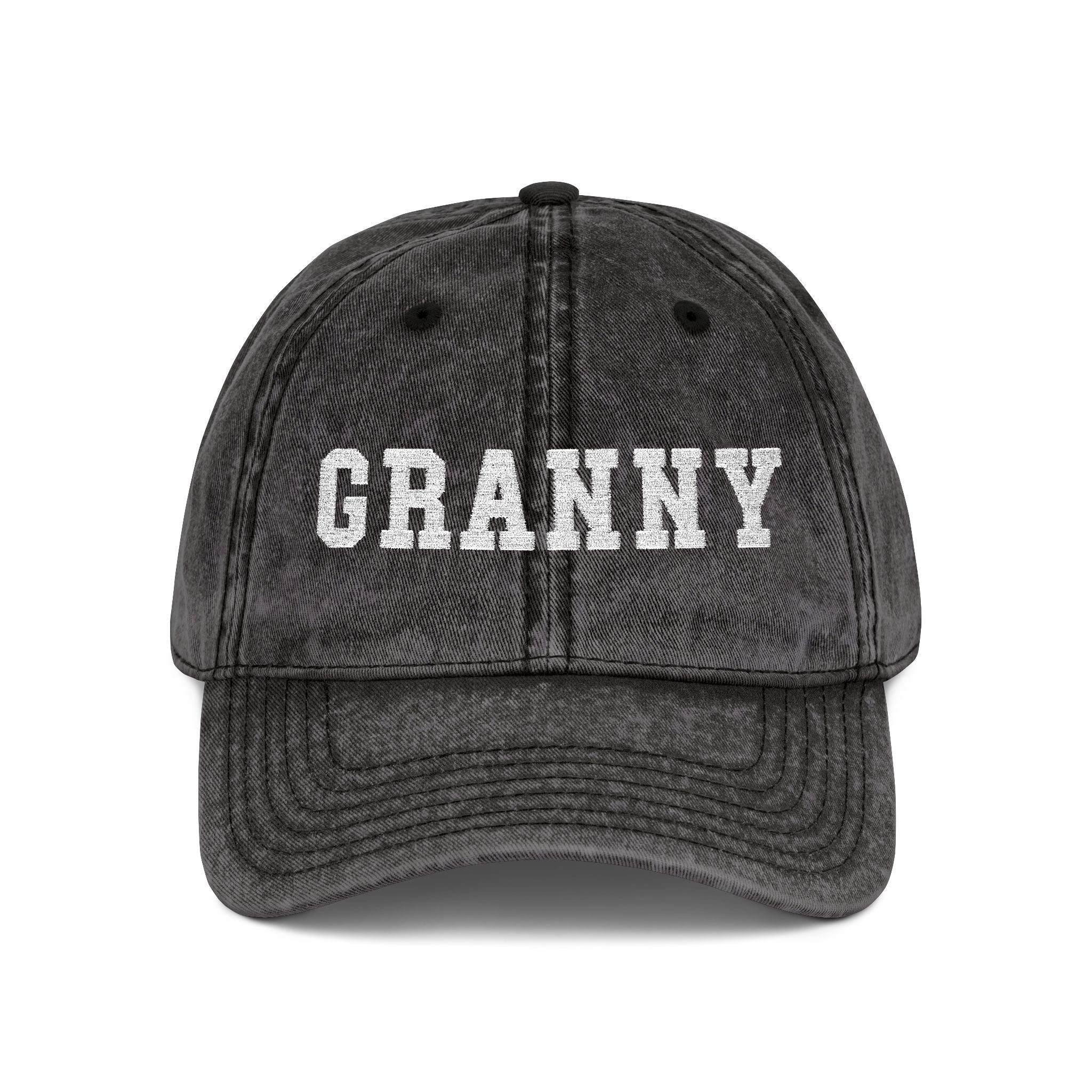 Vintage Embroidered 'GRANNY' Cap