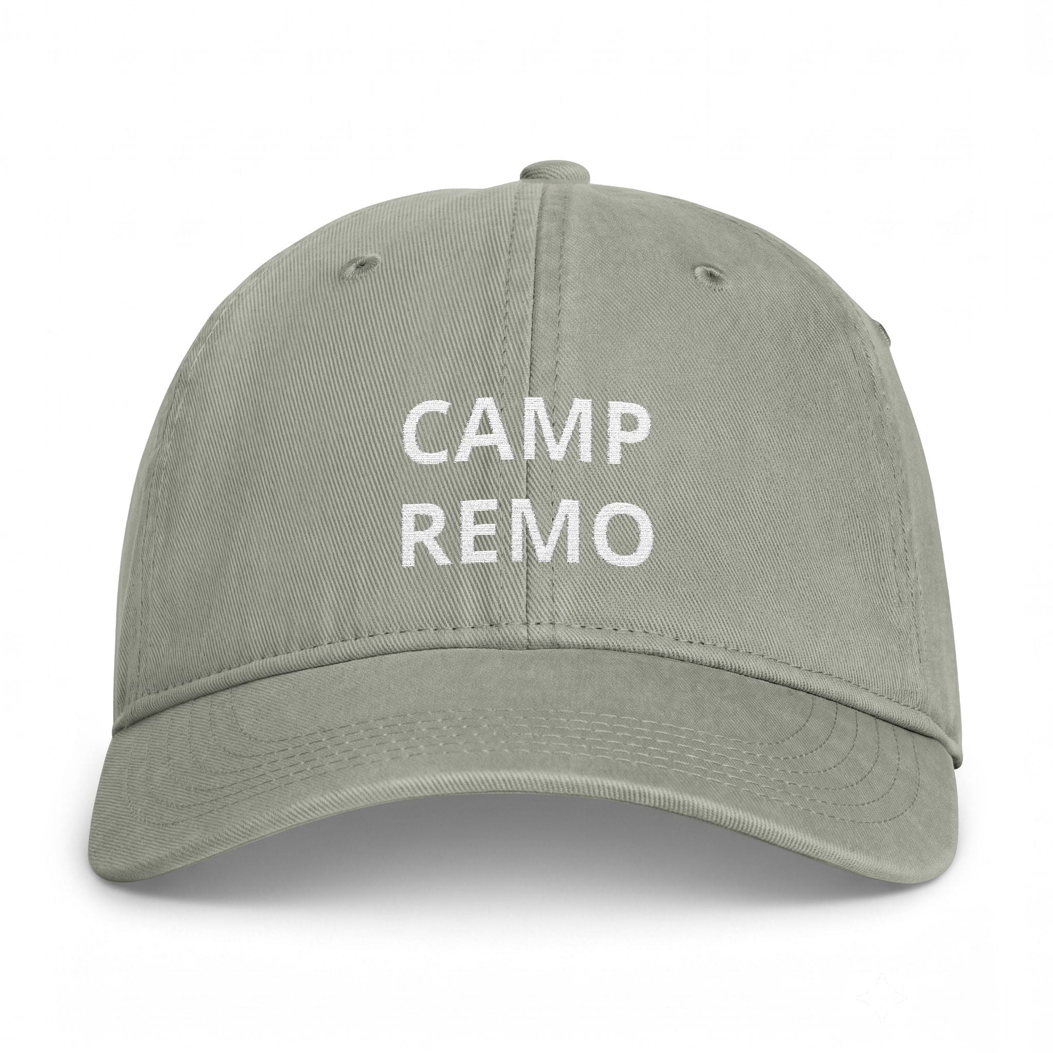 Personalized Embroidered Cap — Coastal Washed Baseball Hat