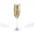 Engraved Champagne Flute — Monogram Initial