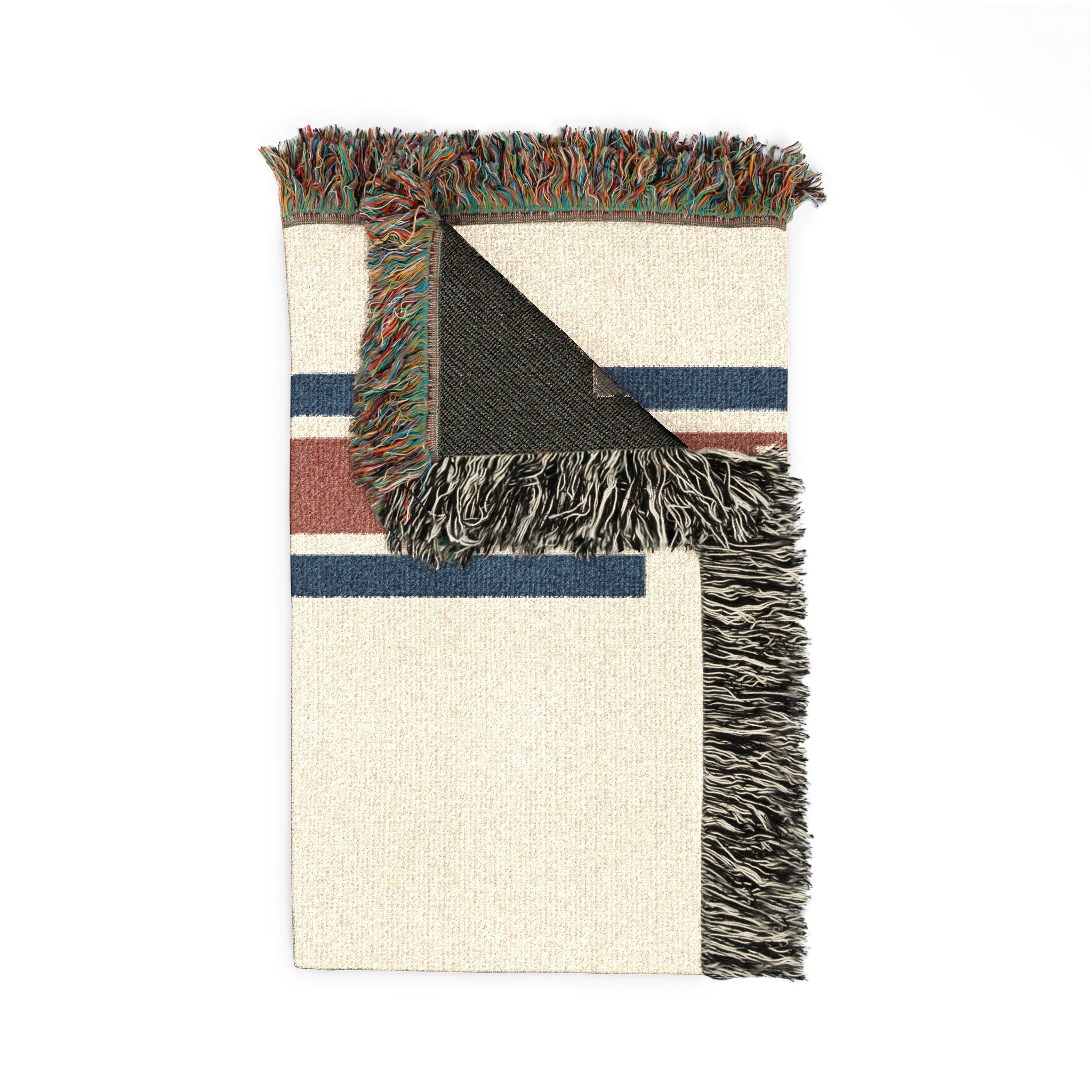 USA 250 Woven Blanket — Striped Southwestern Throw