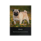 Pet Keepsake Acrylic Photo Block