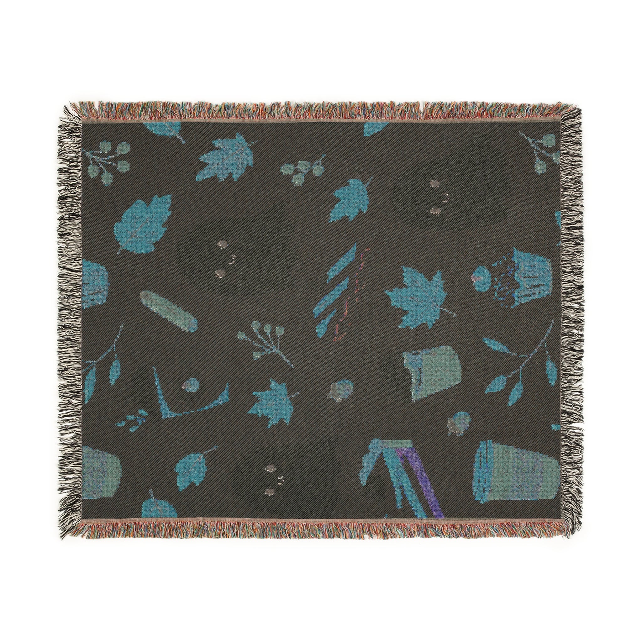 Ghostly Harvest Woven Blanket