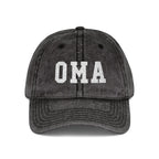 Vintage Embroidered 'OMA' Cap