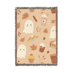 Ghostly Harvest Woven Blanket