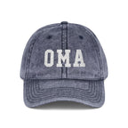 Vintage Embroidered 'OMA' Cap