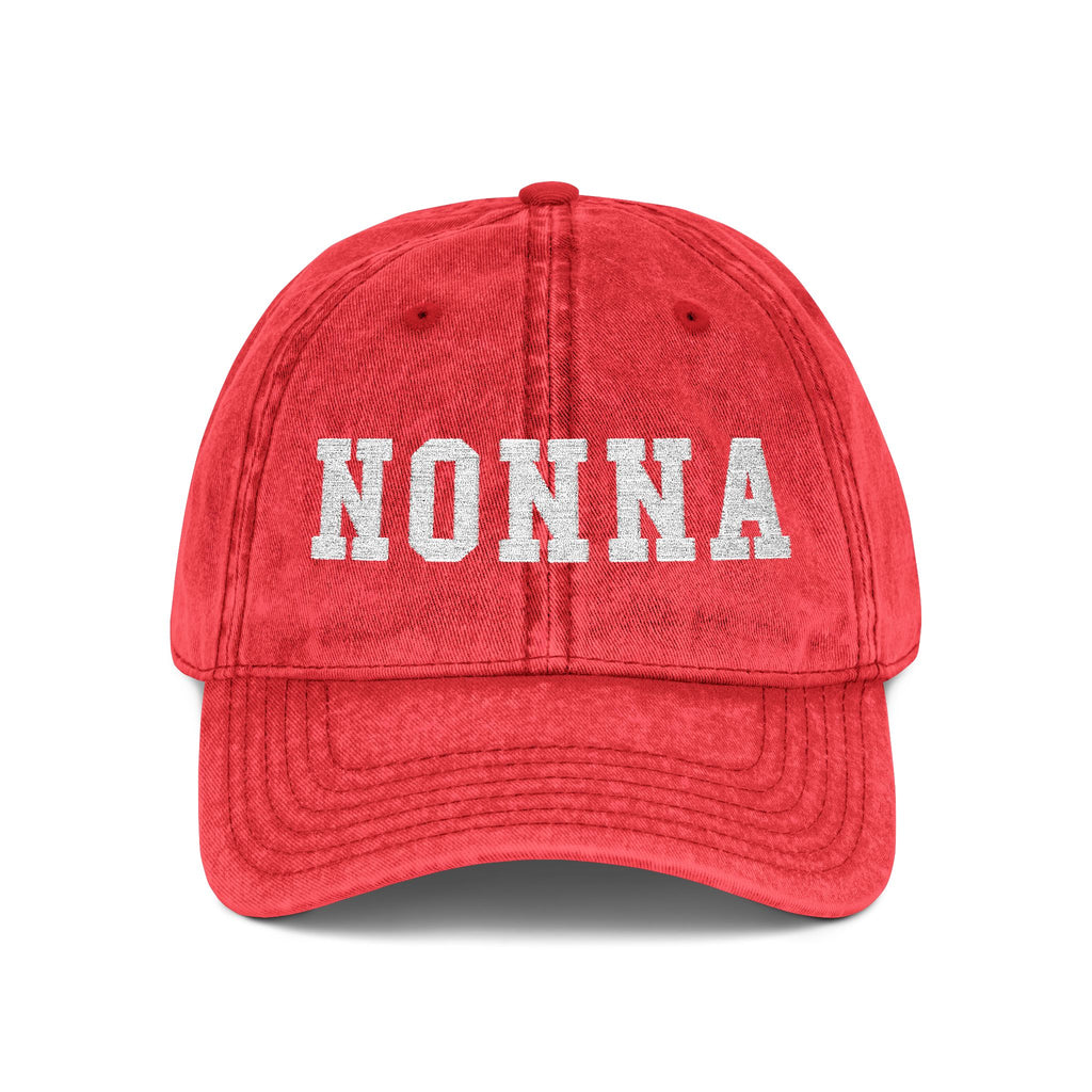 Vintage Embroidered 'NONNA' Cap