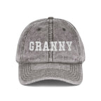 Vintage Embroidered 'GRANNY' Cap
