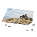 Coastal Cottage Jigsaw Puzzle — Scenic Beach House 120/252/500-Piece