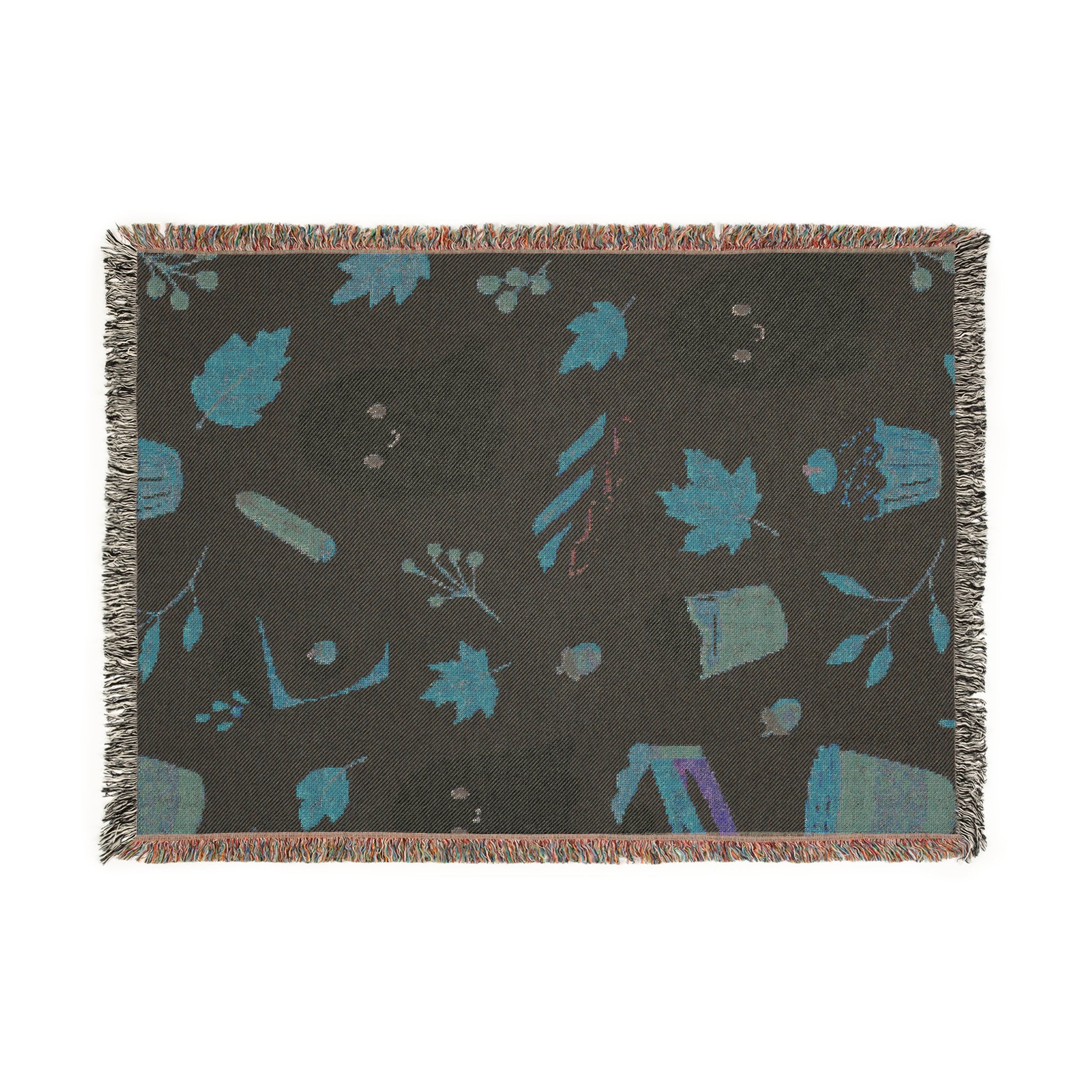 Ghostly Harvest Woven Blanket