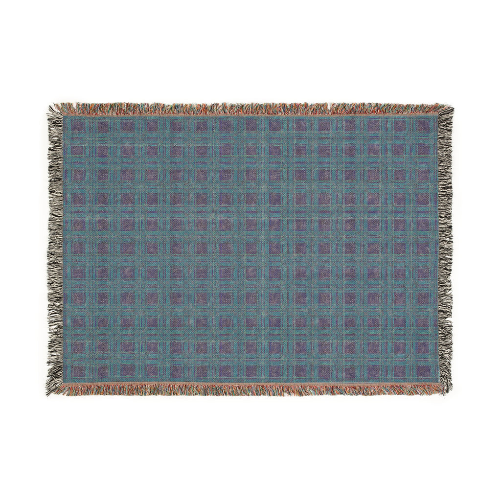 Woodland Plaid Woven Blanket