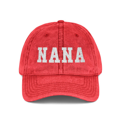 Vintage Embroidered "NANA" Cap