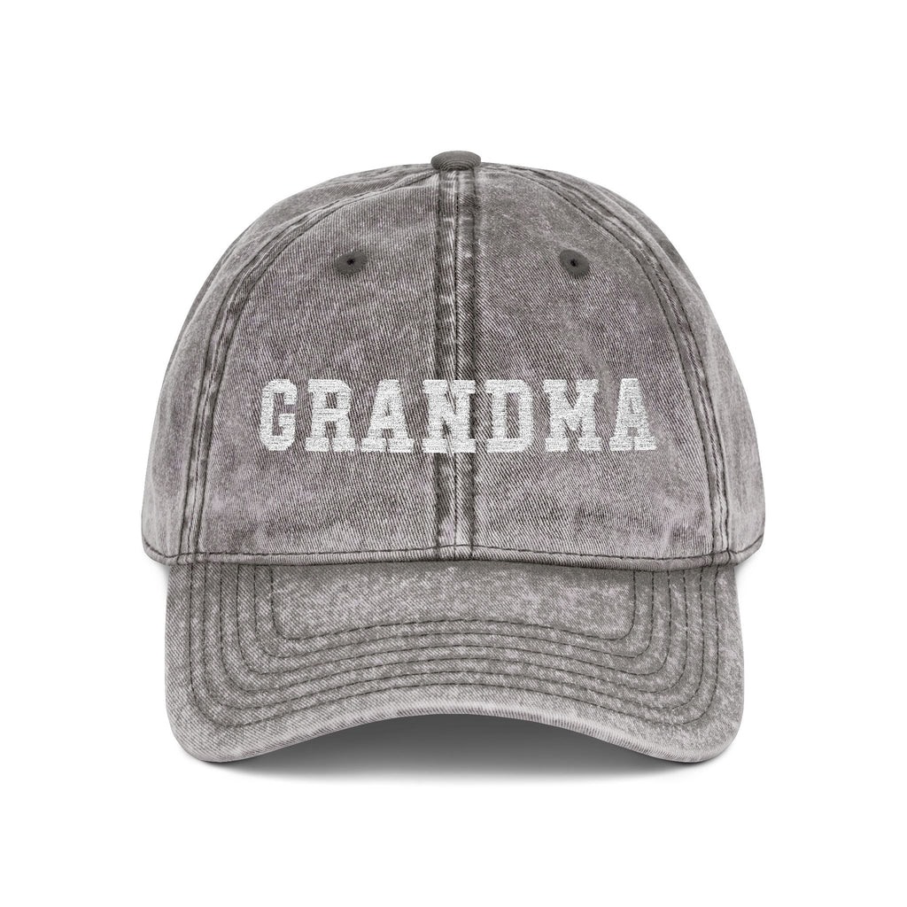 Vintage Embroidered 'GRANDMA' Cap