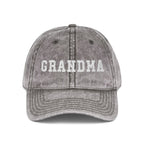 Vintage Embroidered 'GRANDMA' Cap