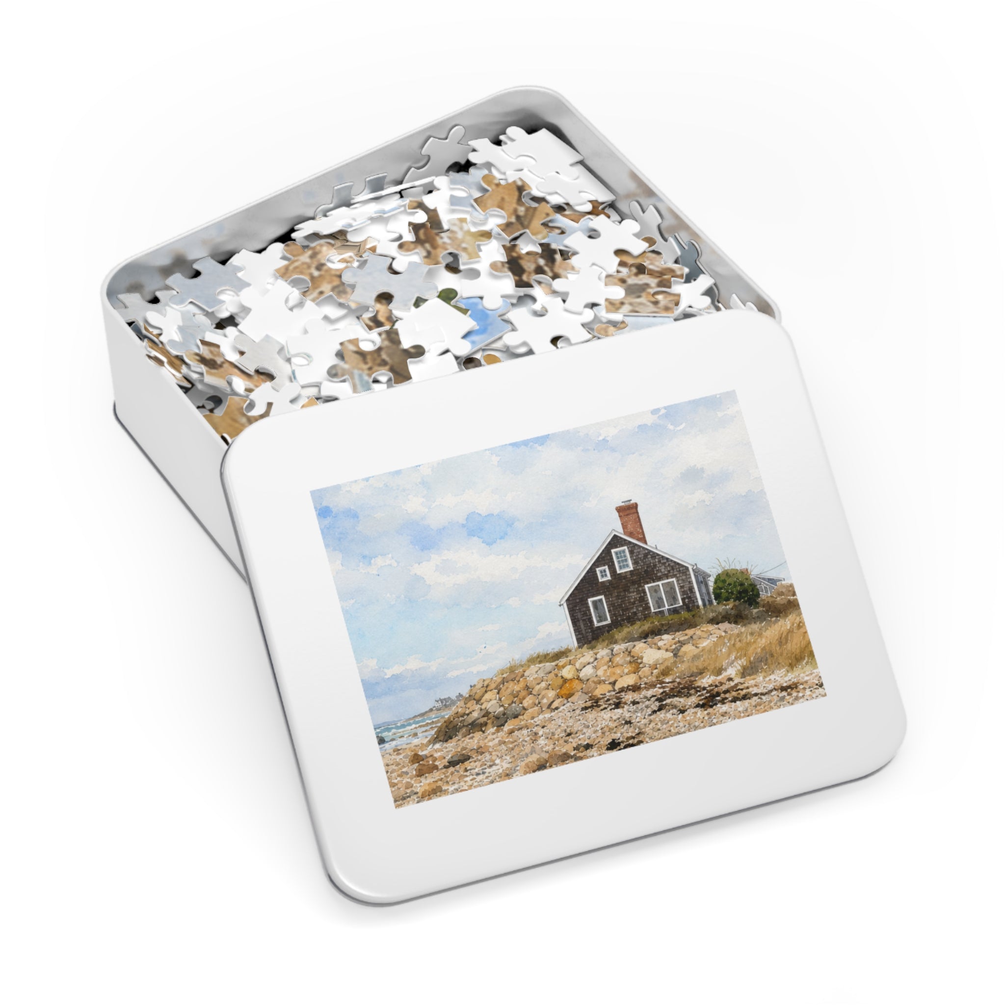 Your Favorite Photo Turned Keepsake Puzzle (With Custom Storage Tin)