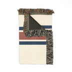 USA 250 Woven Blanket — Striped Southwestern Throw