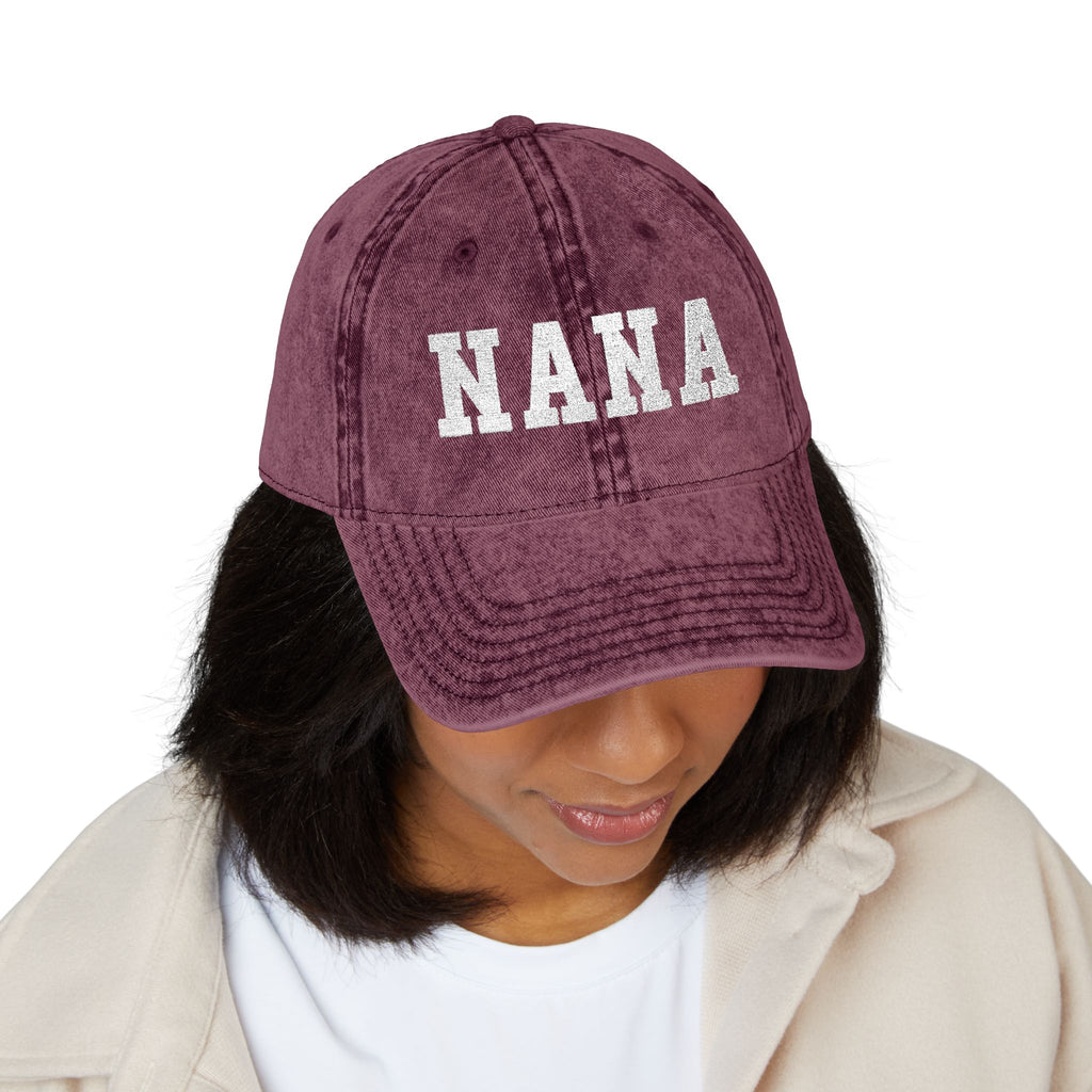 Vintage Embroidered "NANA" Cap
