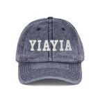 Vintage Embroidered 'YIAYIA' Cap