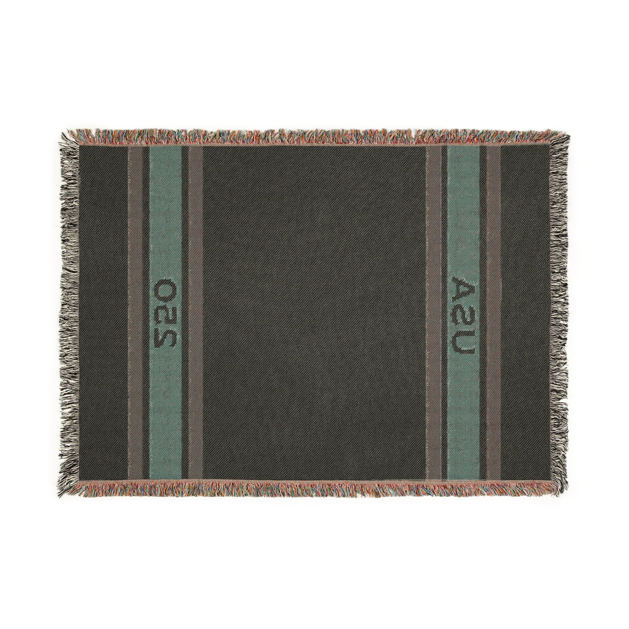 USA 250 Woven Blanket — Striped Southwestern Throw