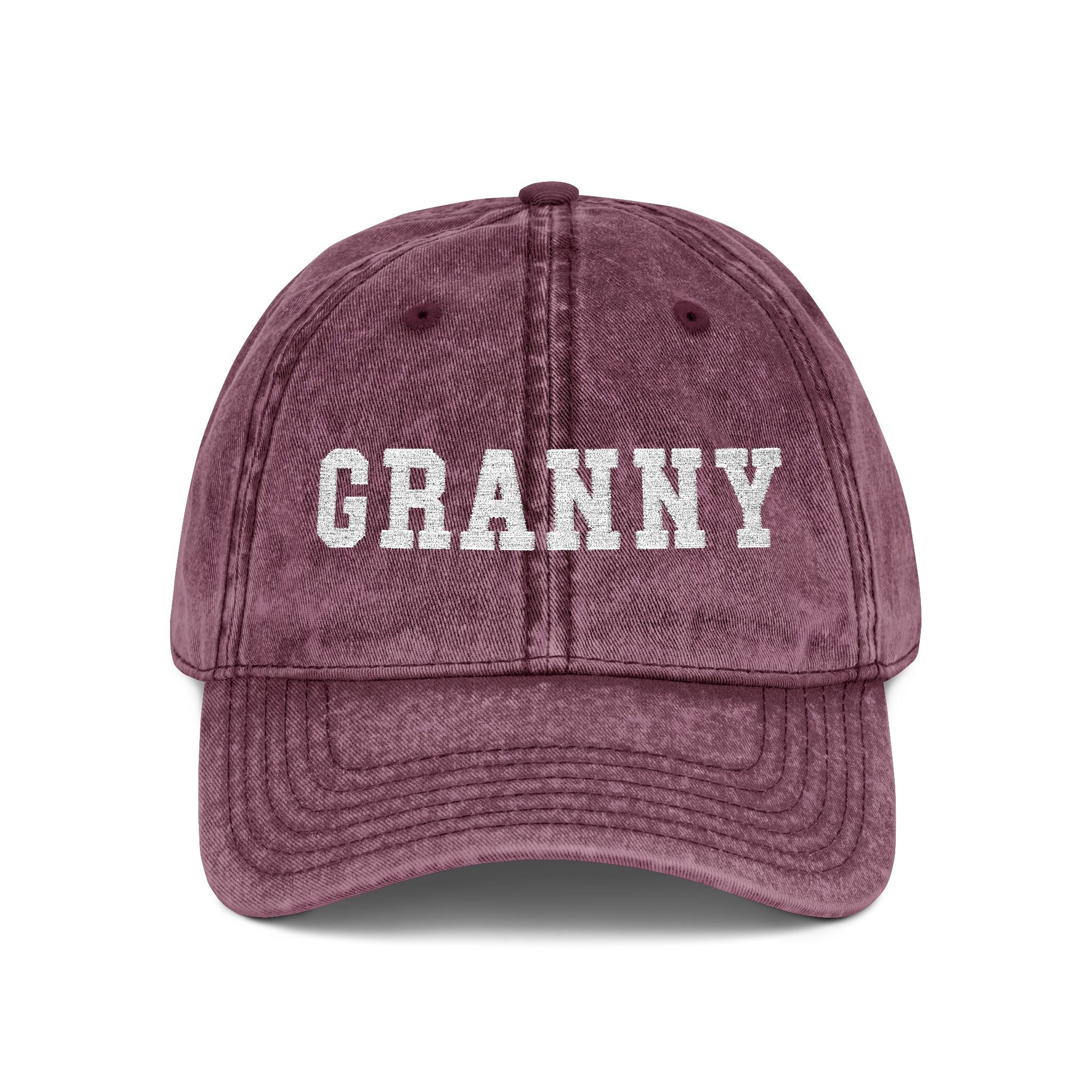 Vintage Embroidered 'GRANNY' Cap