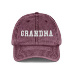 Vintage Embroidered 'GRANDMA' Cap