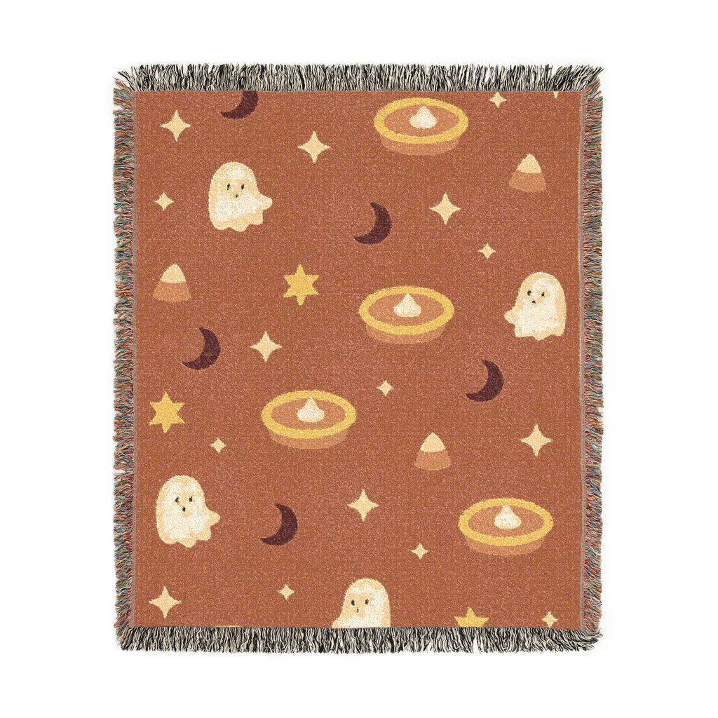 Ghosts & Goodies Woven Blanket
