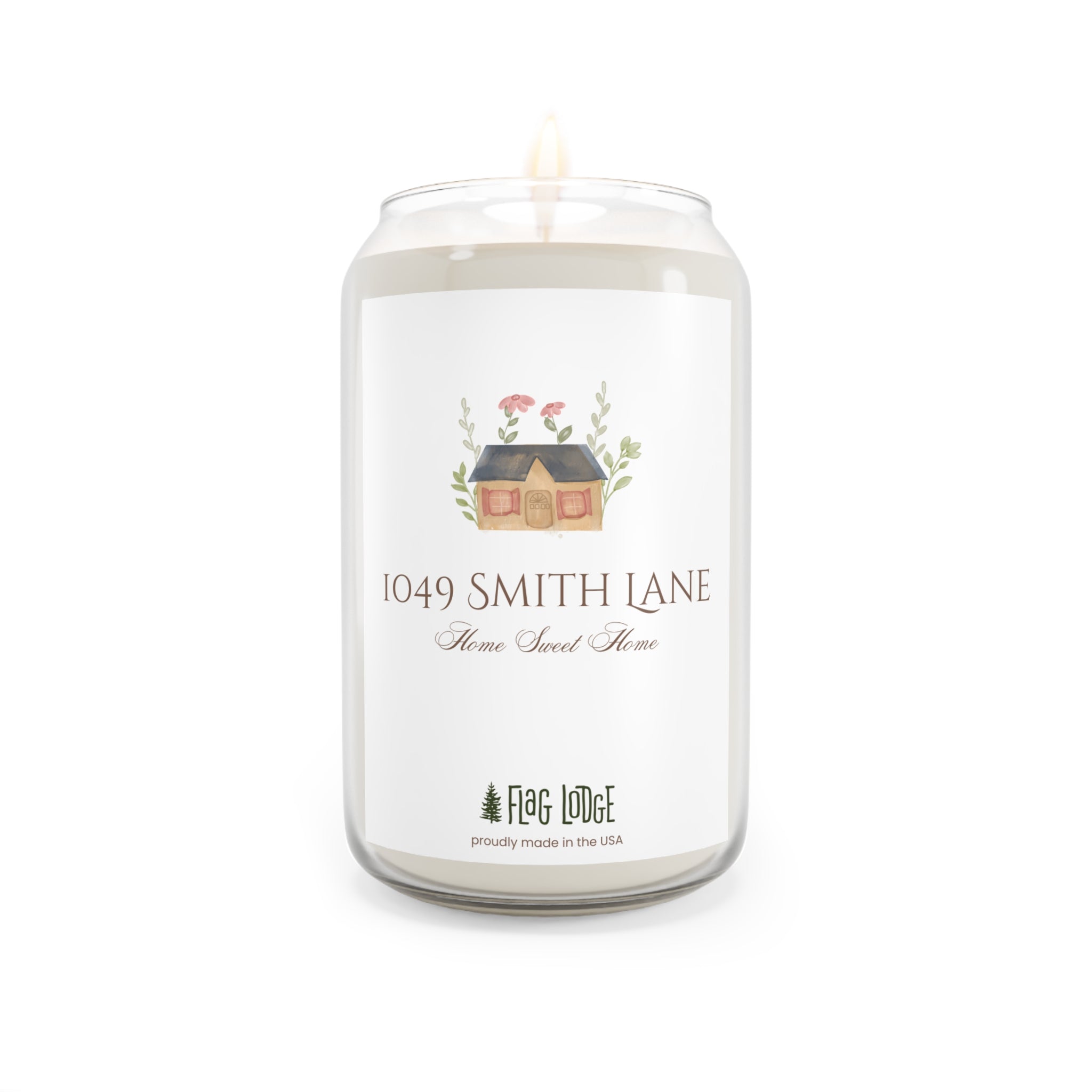 New Home Scented Soy Candle (Personalized Gift)