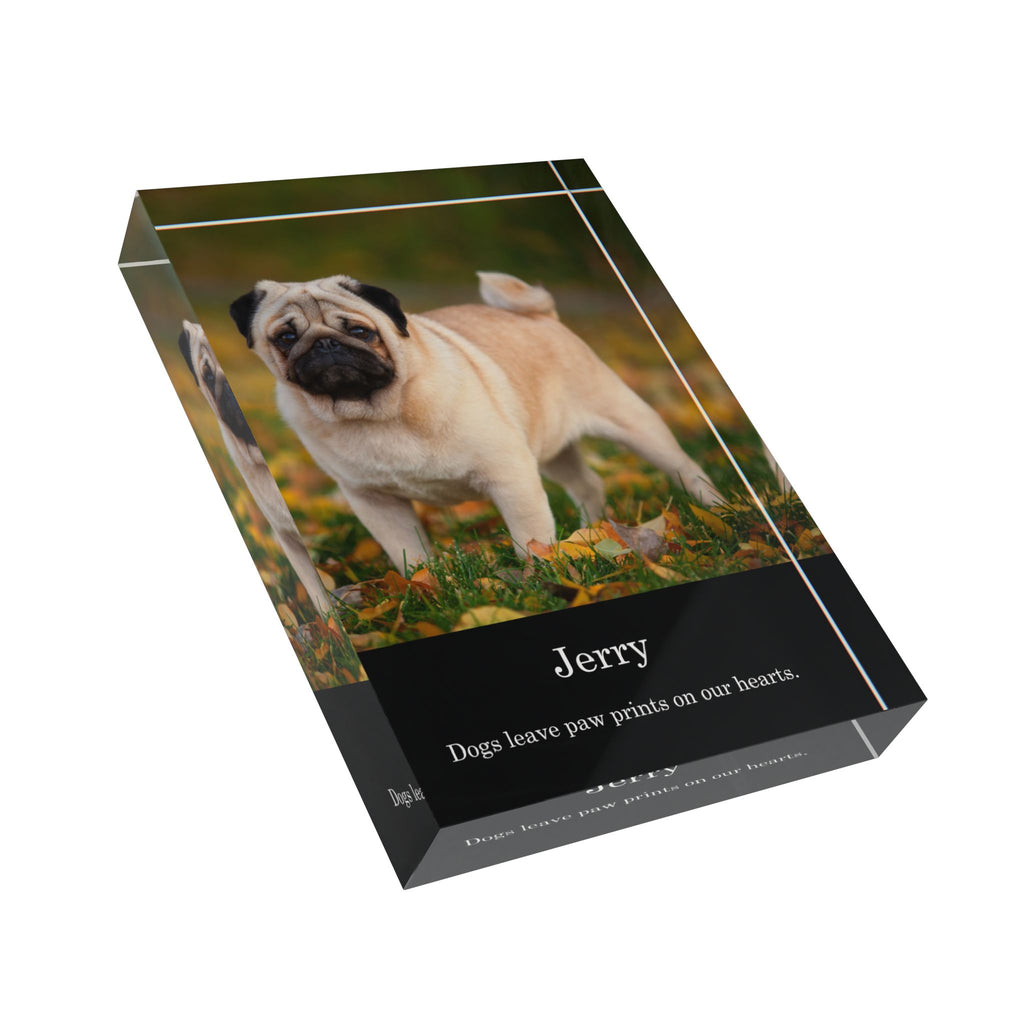 Pet Keepsake Acrylic Photo Block
